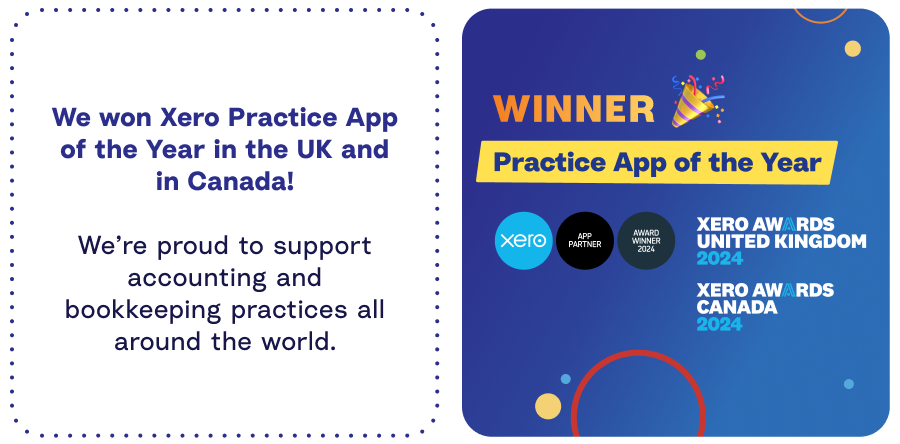 A2X won Xero Practice App of the Year in the UK and in Canada!