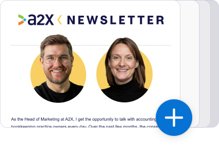 Subscribe to the A2X Newsletter